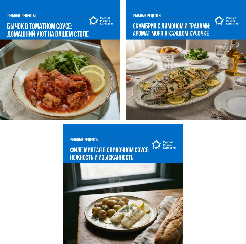рыбные рецепты