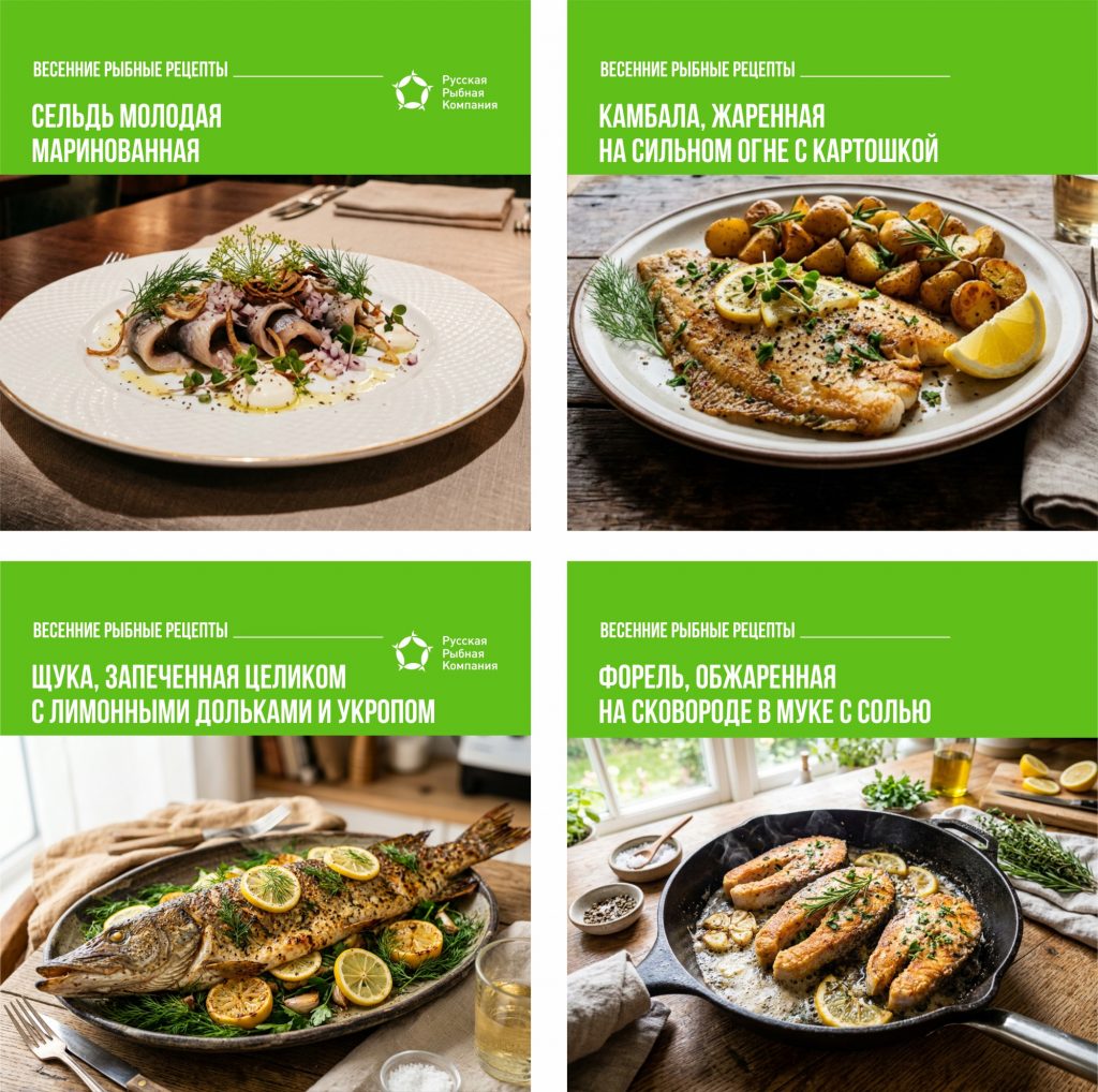 весенние рецепты рыбные